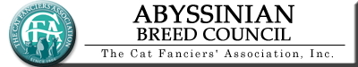 CFA Abyssinian Breed Council